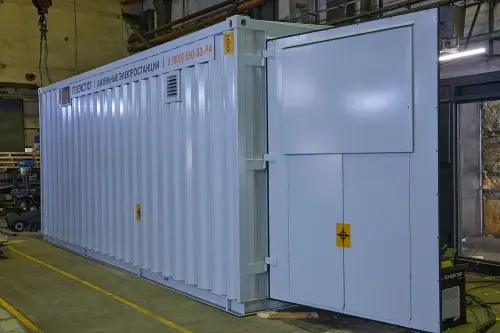 1200 kW power supply package with an underground tank and construction and installation activities with road construction for Generium biopharmaceuticals  manufacturer – фото 22 из 24