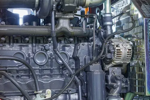 FPT GS NEF 125 diesel generator in a casing on a chassis for Kirishi Oil Refinery – фото 6 из 10