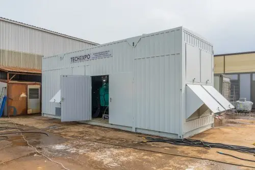Three containerized DGs Cummins by 1200 kW for standby power supply for water reservoir – фото 7 из 19
