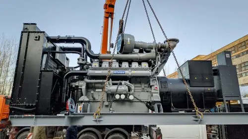 Autonomous generating center (AGC) consisting of three diesel generators with a total capacity of 3600 kW for the Wildberries warehouse complex – фото 23 из 95