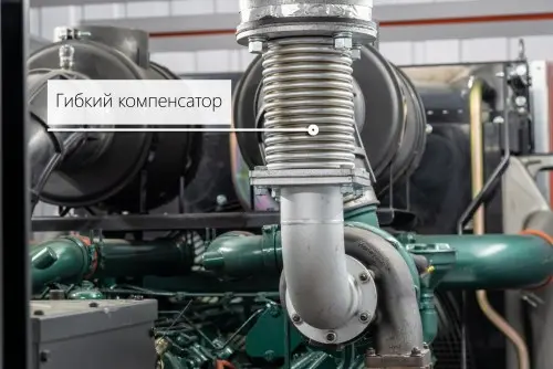 440 kW diesel genset based on a South Korean Doosan engine on a container for BTS – фото 13 из 48