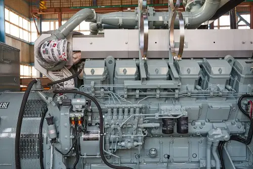 1200 kW Mitsubishi diesel genset with a 45000-liter reservoir for Botkin hospital in Moscow  – фото 14 из 15