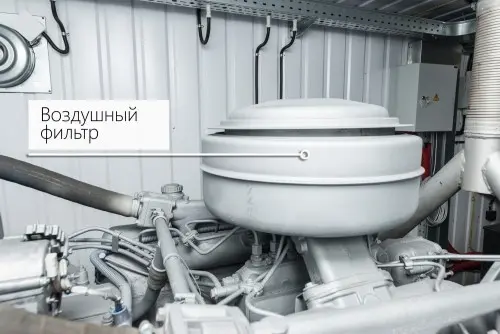 100 kW diesel generator set on a YAMZ engine for Vyborg television and broadcasting shop of the Russian television and broadcasting network – фото 10 из 65