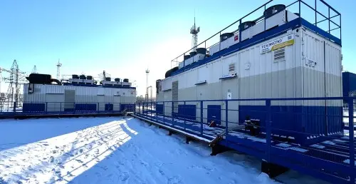 Delivery of diesel power plant 5X2MW 10.5kV in a container, a set of spare parts, commissioning works, installation supervision for industrial company, Magadan region – фото 12 из 13