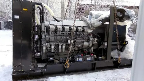 1 MW diesel genset with a voltage of 6,3 kV for a Goznak JSC branch in Saint Petersburg – фото 17 из 73