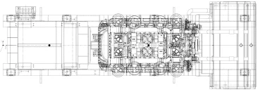 4200 kW / 6 kV power supply package for the Teutejak gold field in the Magadan region – чертеж из проектной документации 2 из 3