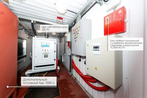 100 kW diesel generator set on a YAMZ engine for Vyborg television and broadcasting shop of the Russian television and broadcasting network – фото 17 из 65