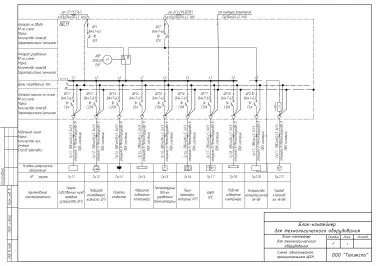 Delivery of a block container for the placement of a DGS, with packaging of a 720 kW toll DGS – чертеж из проектной документации 4 из 8