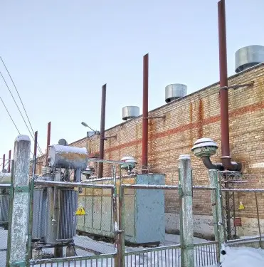 Demounting a 34 tons diesel genset and installing new 1 MW diesel gensets for MRSK Severo-Zapada (Rosseti) – фото 15 из 48