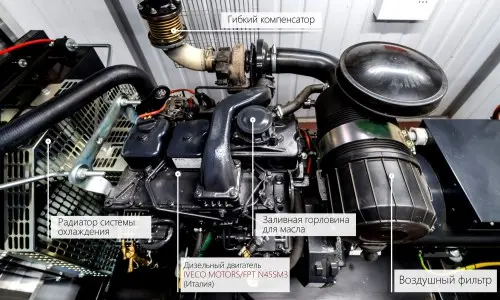 Two DGs by 60 kW in insulated containers for Chkalovskaya and Ininskaya solar power plants – фото 16 из 24