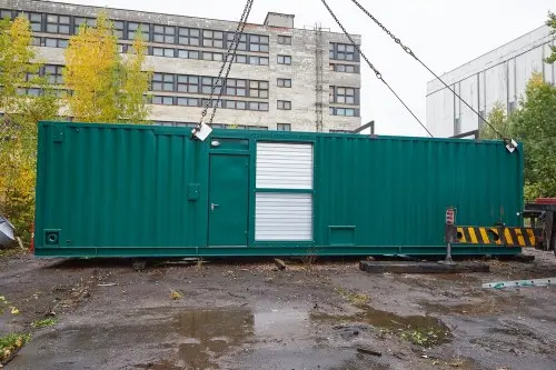 Two 1200 kW 10,5 kV containerized HV diesel gensets for a strategic site – фото 12 из 25