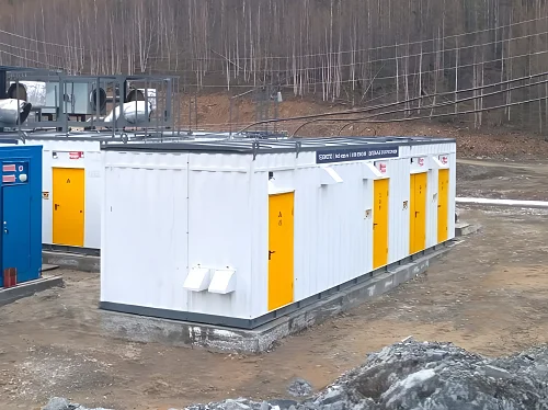 Two 1200 kW power plants based on Cummins engines with a heat recovery system, closed switchgear 6/0.4 kV, the main technical solutions, installation supervision and commissioning works for the Sininda-1 deposit