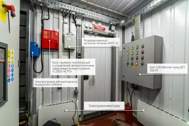 Комплектация контейнеров для дизельных электростанций 1-2 МВт – фото 19 из 20