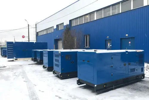 10 diesel gensets with a total capacity of 1600 kW for Vodokanal of Saint Petersburg