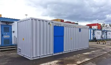 Два контейнера для ДГУ 800 кВт для контейнерного терминала (КТСП) в Петербурге – фото 3 из 10