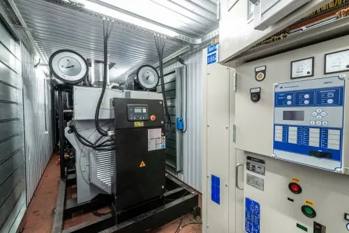 1200 kW two high-voltage diesel gensets in parallel with a 6,З kV switchgear for lumber production – фото 27 из 39