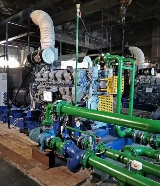 Demounting a 34 tons diesel genset and installing new 1 MW diesel gensets for MRSK Severo-Zapada (Rosseti) – фото 45 из 48