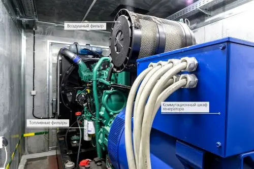 280 kW diesel generator on a container on the chassis and 60 kW UPS for Murmansk Administration building – фото 7 из 80