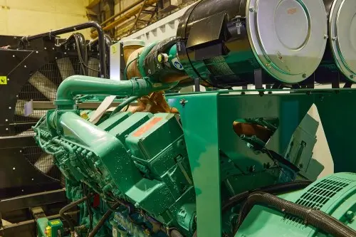 1200 kW Cummins C1675D5 containerized diesel genset with reduced noise level for Petrovax pharmaceutical manufacturer  – фото 14 из 25