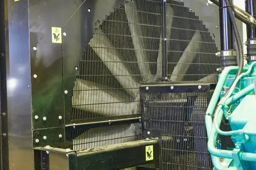 1200 kW Cummins C1675D5 containerized diesel genset with reduced noise level for Petrovax pharmaceutical manufacturer  – фото 13 из 25