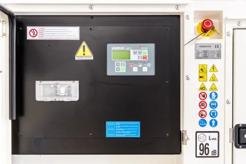 80 kW enclosed diesel generator set for Western High-Speed Diameter in Petersburg – фото 31 из 35