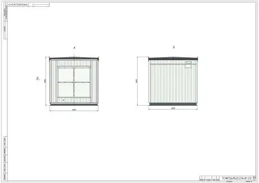 Two 1200 kW power plants based on Cummins engines with a heat recovery system, closed switchgear 6/0.4 kV, the main technical solutions, installation supervision and commissioning works for the Sininda-1 deposit – чертеж из проектной документации 6 из 7