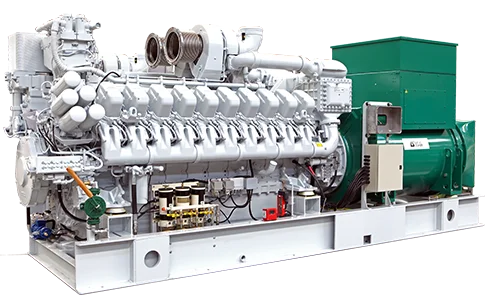 High-voltage diesel generators