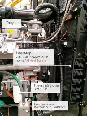 3600 kW diesel genset complex (1200 kW 3 pcs.) for a DPC of the largest Russian interoperator Internet traffic exchange company MMTS-9 – фото 30 из 94
