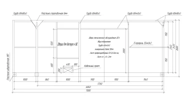 800 kW DG Perkins for Boksitogorsk alumina plant (RUSAL) – чертеж из проектной документации 2 из 5
