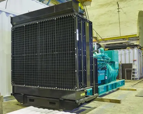 1200 kW Cummins C1675D5 containerized diesel genset with reduced noise level for Petrovax pharmaceutical manufacturer  – фото 12 из 25