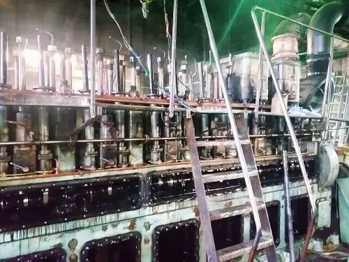 Demounting a 34 tons diesel genset and installing new 1 MW diesel gensets for MRSK Severo-Zapada (Rosseti) – фото 22 из 48