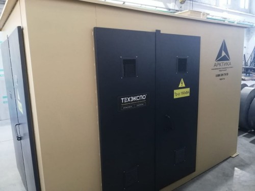 160 kVA packaged transformer substation and TMG-160/6-0,4 kV transformer for Cosmos Segezha hotel in Karelia – фото 13 из 13