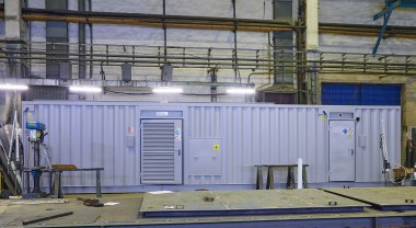 Цельносварной контейнер для размещения газотурбинной электростанции АЭС-2500 – фото 1 из 10