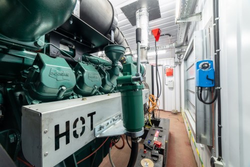 440 kW diesel genset based on a South Korean Doosan engine on a container for BTS – фото 47 из 48