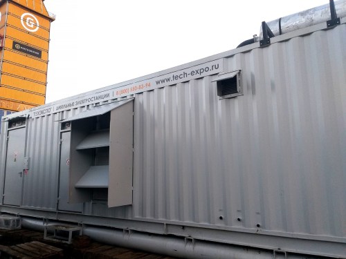4 skid-mounted containers 12 meters each for the power supply of a driller in Siberia  – фото 13 из 21