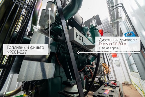 440 kW diesel genset based on a South Korean Doosan engine on a container for BTS – фото 48 из 48