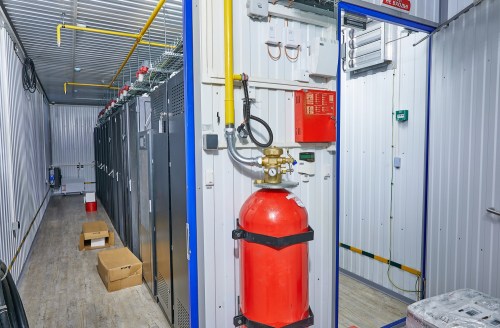 Containerized data processing center and 160 kW DG for Saint Petersburg University of the State Fire-Fighting Service of the Ministry of Emergency Situations of Russia – фото 8 из 21