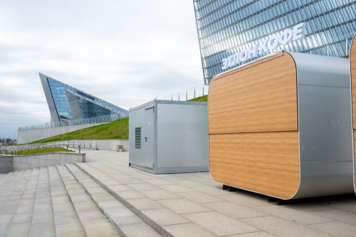 Supply of 32 kW generator set in a panel container «North» for a coffee shop in St. Petersburg (ETLON COFFEE LLC) – фото 11 из 26