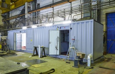 Цельносварной контейнер для размещения газотурбинной электростанции АЭС-2500 – фото 3 из 10