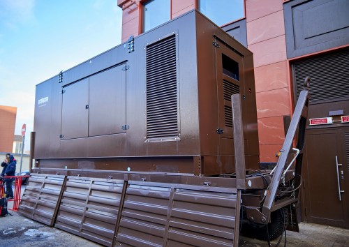 800 kW diesel genset with a Perkins engine for Fort Tower business center – фото 11 из 13
