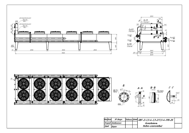 2547 kW containerized German MTU diesel genset for the NOVATEK gas company – чертеж из проектной документации 11 из 11