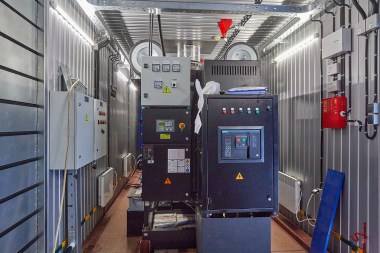 Контейнер в составе электростанции для ФГБУ Главрыбвод в Карелии – фото 2 из 10