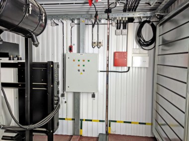 Контейнер с внутренней системой шумоглушения для бизнес-центра в Москве – фото 9 из 15