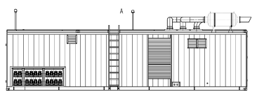 Two mobile alternative diesel gensets 4 MW for Ruppur APP in Bangladesh – чертеж из проектной документации 6 из 12