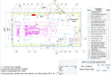 Чертежи контейнера с ДГУ для «Роснефти» – фото 1 из 30