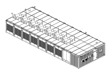 Three UPSs, switchgears, pre-commissioning and integration of the DG with switchgear for a hospital in Saint Petersburg – чертеж из проектной документации 3 из 6
