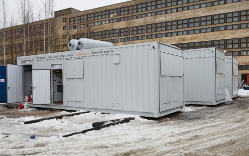 4 skid-mounted containers 12 meters each for the power supply of a driller in Siberia  – фото 10 из 21