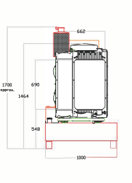 640 kW DG Cummins for a hoisting crane to Murmansk – чертеж из проектной документации 5 из 10
