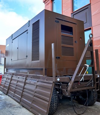 800 kW diesel genset with a Perkins engine for Fort Tower business center – фото 9 из 13