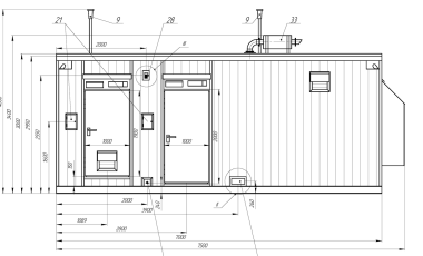Два контейнера энергокомплекса 1200 кВт для производителя биопрепаратов Генериум – фото 12 из 15